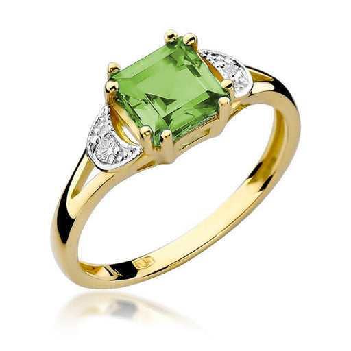 Inel Aur 14K cu Peridot 1.10 ct