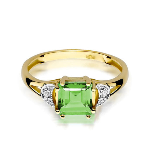 Inel Aur 14K cu Peridot 1.10 ct