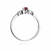 Inel Aur 14k cu Rubin 0.15 ct