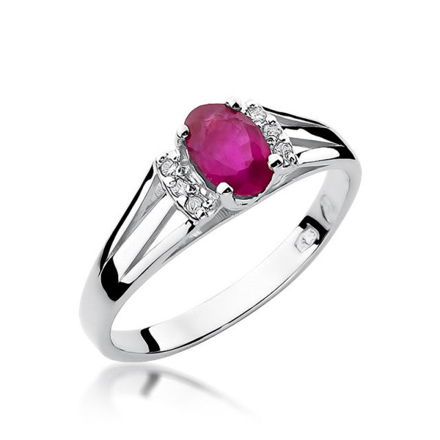 Inel Aur 14K cu Rubin 0.60 ct