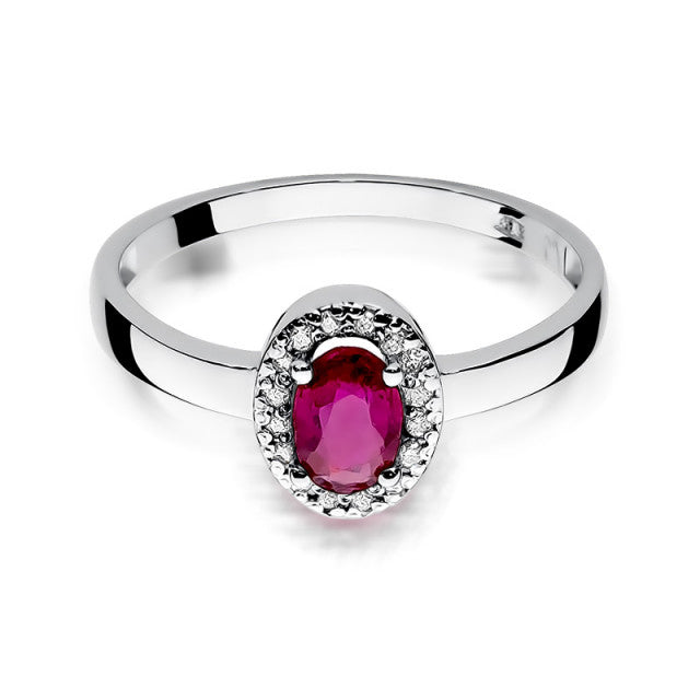 Inel Aur 14k cu Rubin 0.60 ct