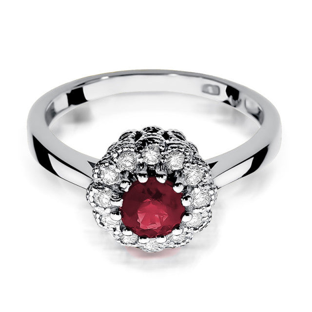 Inel Aur 14k cu Rubin 0.60 ct