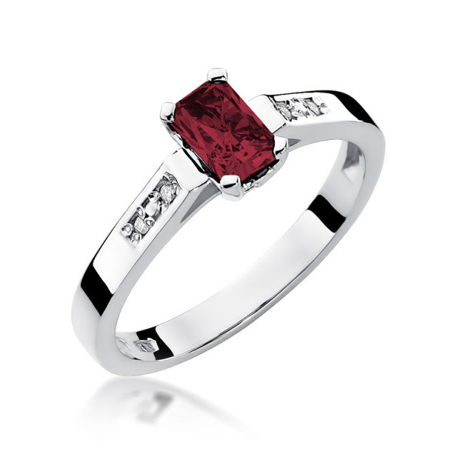 Inel Aur 14k cu Rubin 0.80 ct