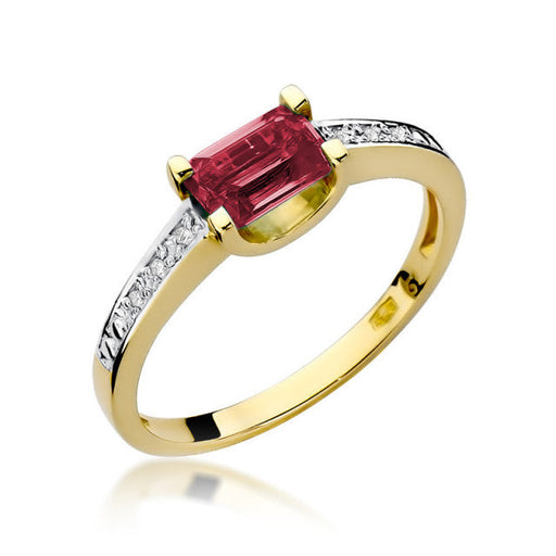 Inel Aur 14k cu Rubin 0.80 ct