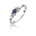 Inel Aur 14k cu Safir 0.15 ct