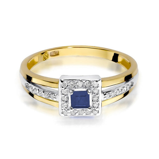 Inel Aur 14K cu Safir 0.20 ct