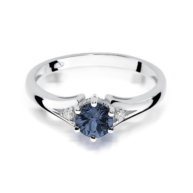 Inel Aur 14k cu Safir 0.50 ct