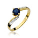 Inel Aur 14k cu Safir 0.50 ct