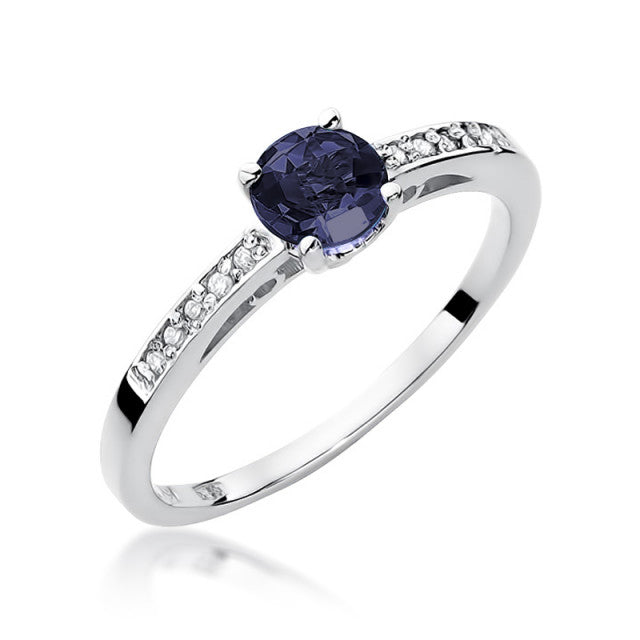 Inel Aur 14k cu Safir 0.50 ct