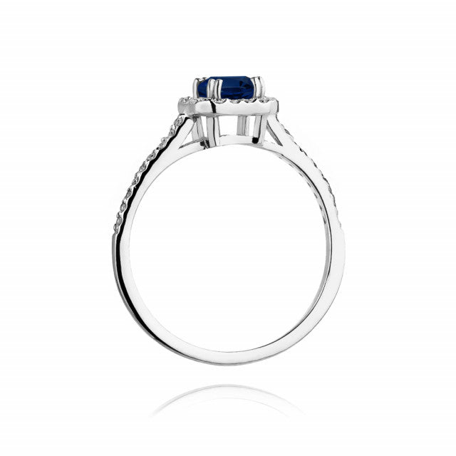 Inel Aur 14k cu Safir 0.60 ct