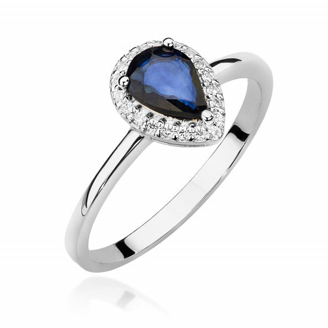 Inel Aur 14k cu Safir 0.60 ct