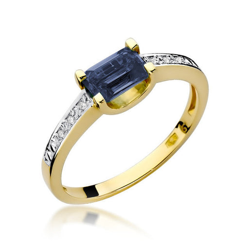 Inel Aur 14k cu Safir 0.60 ct