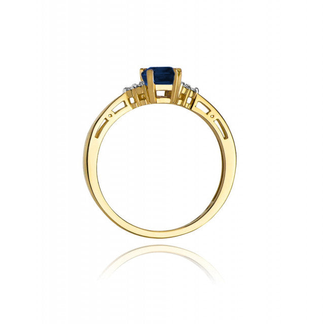 Inel Aur 14k cu Safir 0.60 ct