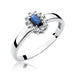 Inel Aur 14K cu Safir 0.30 ct