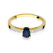 Inel Aur 14k cu Safir 0.70 ct