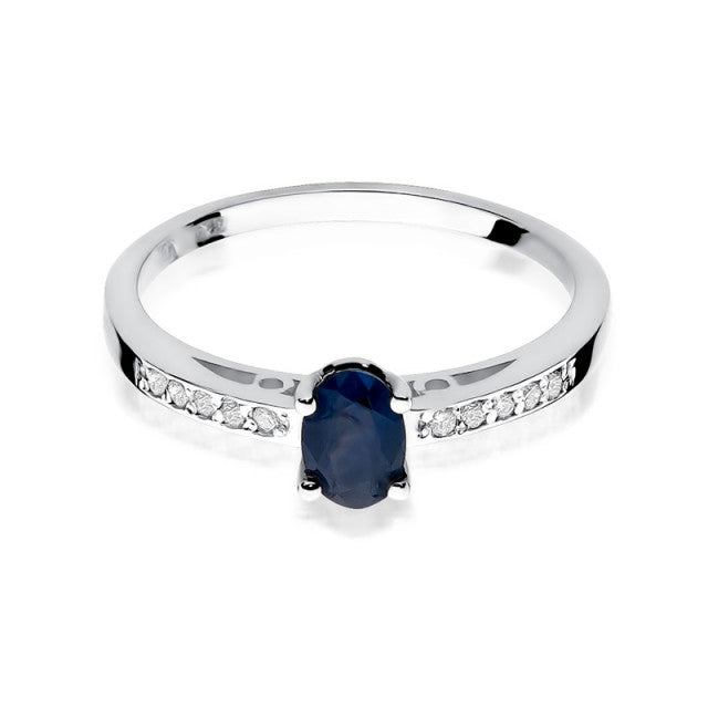 Inel Aur 14k cu Safir 0.70 ct