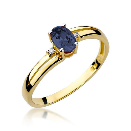 Inel Aur 14k cu Safir 0.70 ct