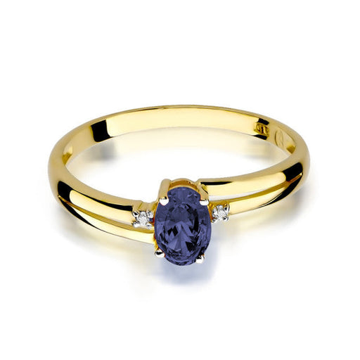 Inel Aur 14k cu Safir 0.70 ct