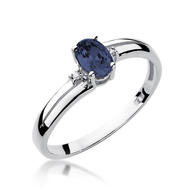 Inel Aur 14k cu Safir 0.70 ct