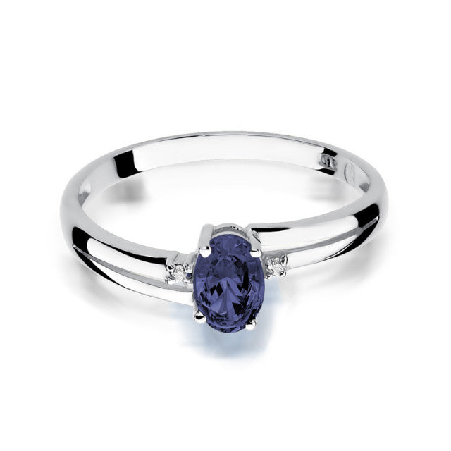 Inel Aur 14k cu Safir 0.70 ct