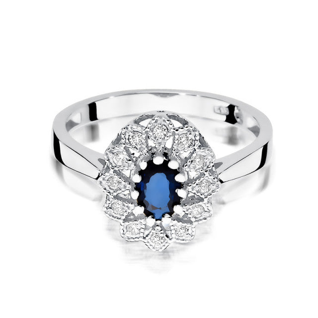 Inel Aur 14k cu Safir 0.70 ct