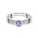Inel Aur 14K cu Tanzanit 0.15 ct