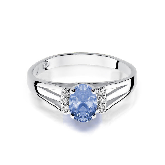 Inel Aur 14K cu Tanzanit 0.40 ct