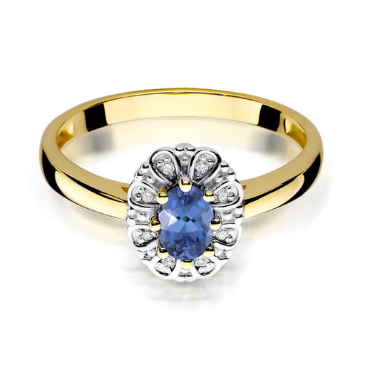 Inel Aur 14K cu Tanzanit 0.40 ct