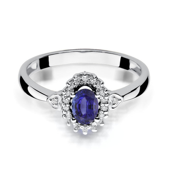 Inel Aur 14K cu Tanzanit 0.40 ct