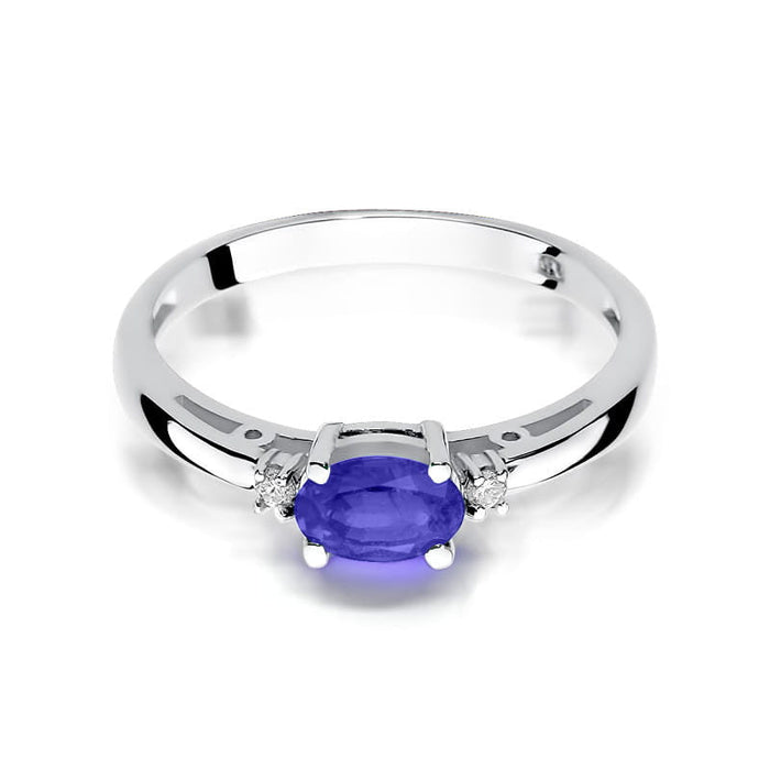 Inel Aur 14K cu Tanzanit 0.40 ct