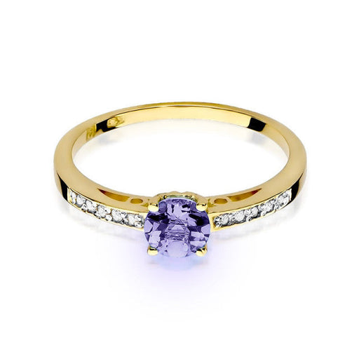 Inel Aur 14K cu Tanzanit 0.50 ct