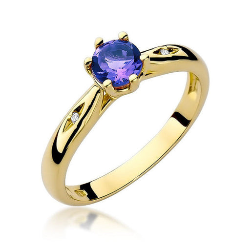 Inel Aur 14K cu Tanzanit 0.50 ct