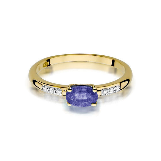 Inel Aur 14K cu Tanzanite 0.40 ct