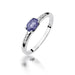 Inel Aur 14K cu Tanzanite 0.40 ct