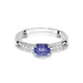 Inel Aur 14K cu Tanzanite 0.40 ct