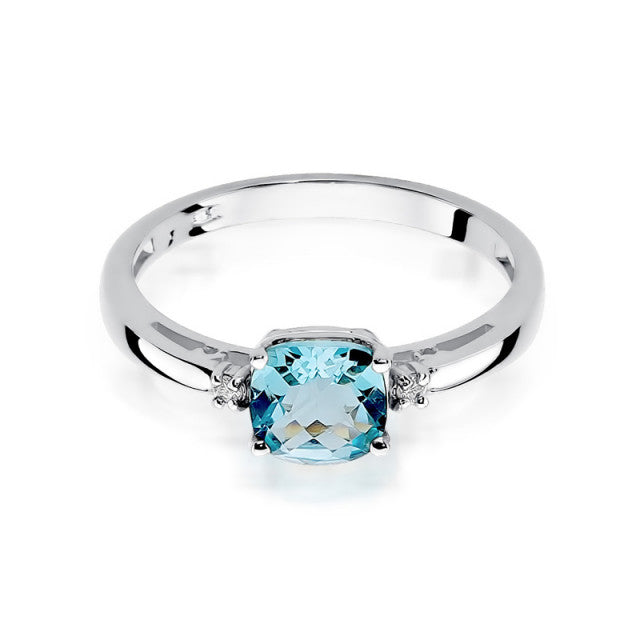 Inel Aur 14K cu Topaz 1.10 ct
