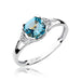 Inel Aur 14K cu Topaz 1.10 ct