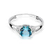 Inel Aur 14K cu Topaz 1.10 ct