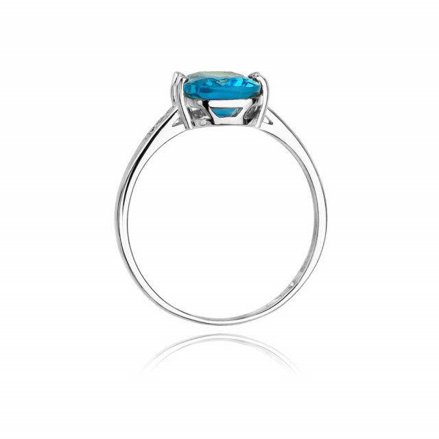Inel Aur 14K cu Topaz 2.40 ct