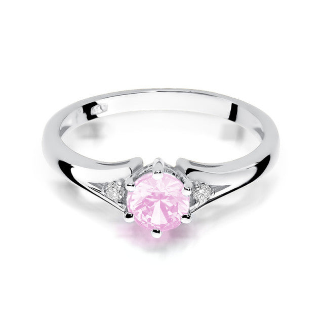 Inel Aur 14K cu Topaz Roz 0.60 ct