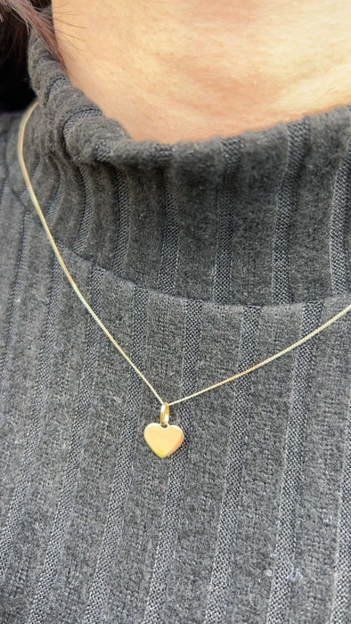 Pandantiv Aur 14K cu Inimioara