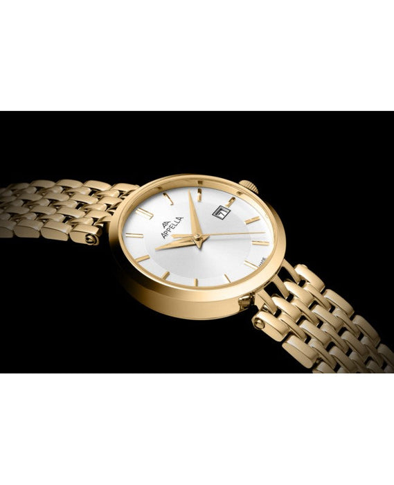 Ceas Appella, L32001.1113Q, 29 mm, gold