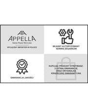 Ceas Appella, L32001.1113Q, 29 mm, gold