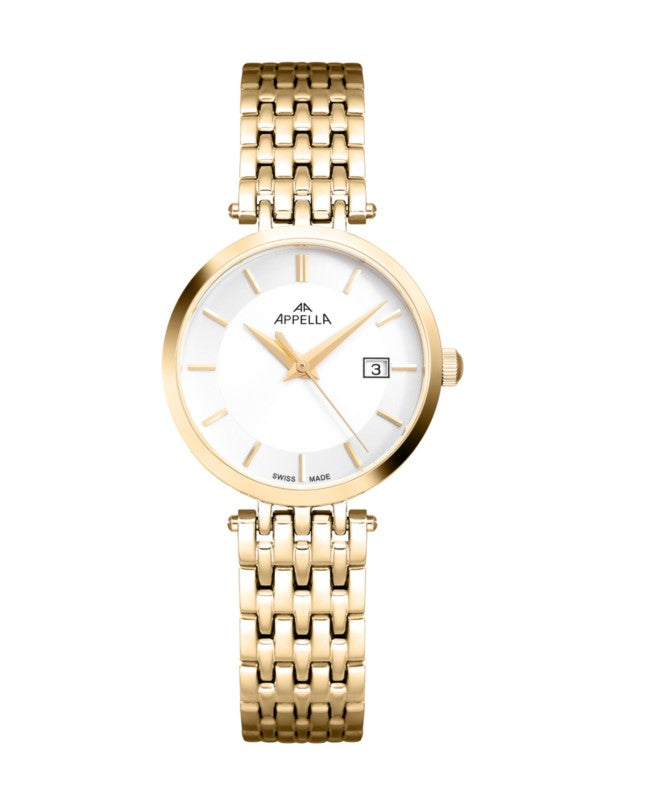 Ceas Appella, L32001.1113Q, 29 mm, gold