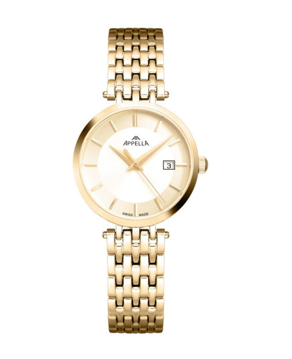 Ceas Appella, L32001.1111Q, 29 mm, gold