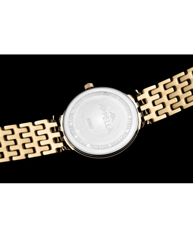 Ceas Appella, L32007.1113Q, 30 mm, gold