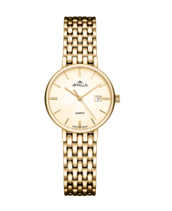 Ceas Appella, L32007.1111Q, 30 mm, gold