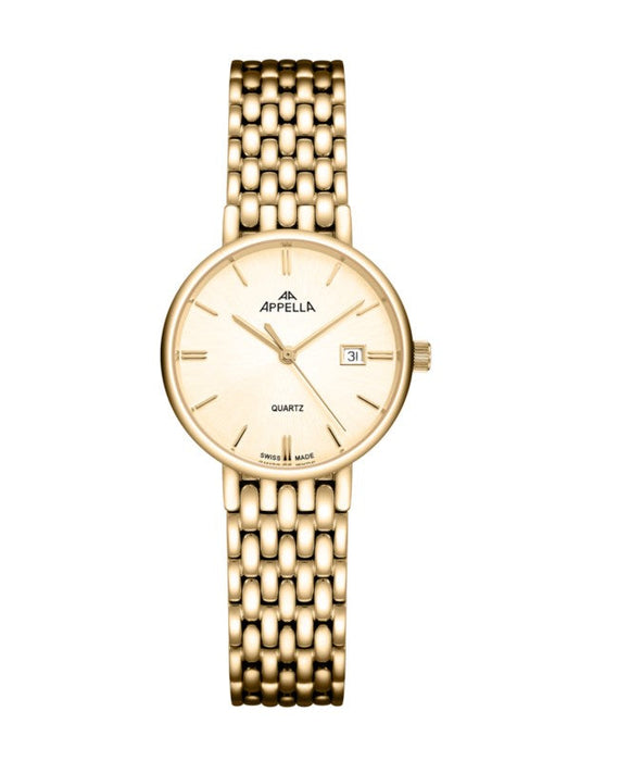 Ceas Appella, L32007.1111Q, 30 mm, gold