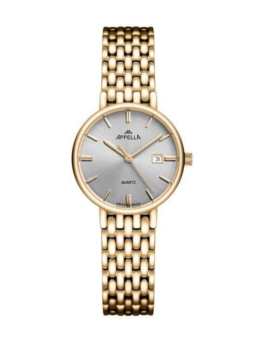 Ceas Appella, L32007.1117Q, 30 mm, gold