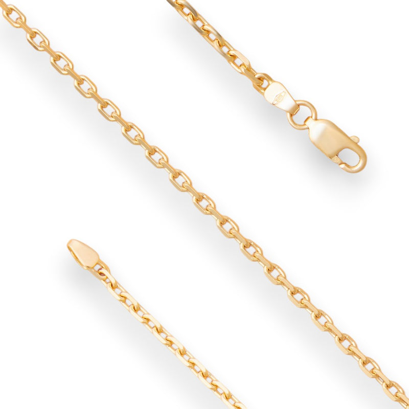 Lant aur 14K Forzatina 38 cm